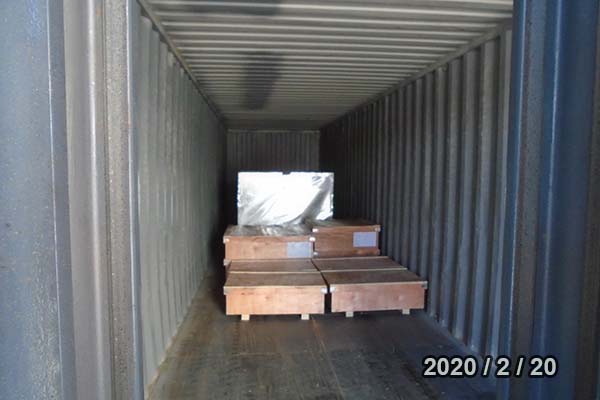 การขนส่งทางทะเลจากเซี่ยงไฮ้ไปยังอิรัก