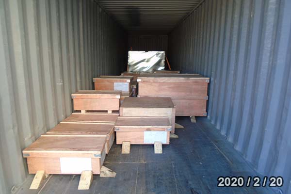 การขนส่งทางทะเลจากเซี่ยงไฮ้ไปยังอิรัก