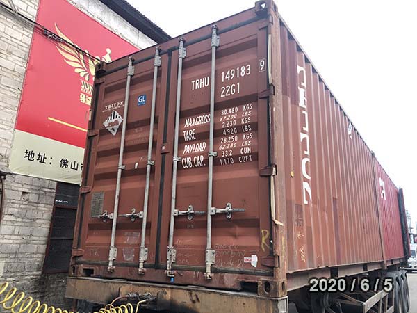 Servicios de transporte marítimo desde Jiujiang