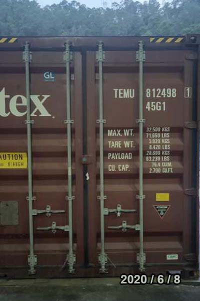 Transporte marítimo de China a Egipto