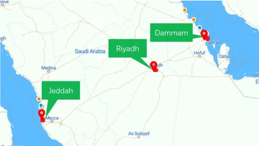 Fedex Shipping from China to Saudi Arabia Basenton