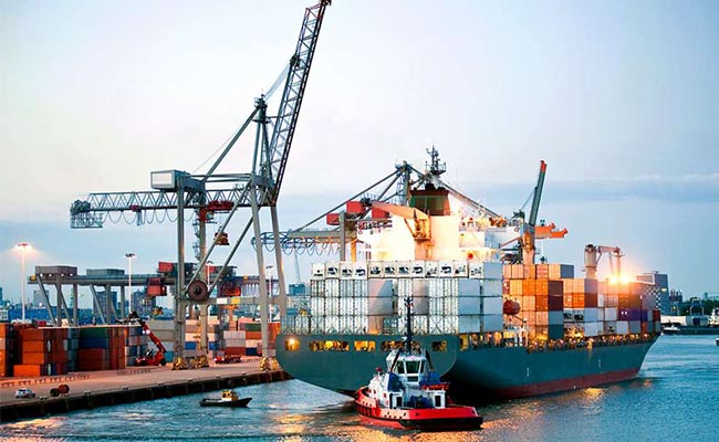 Envío de grúa de barco a tierra desde China