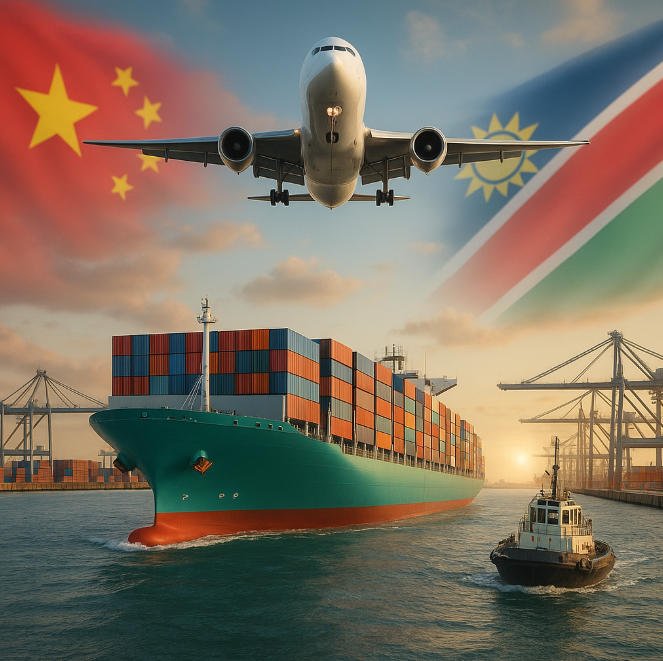 Enviar desde China a Namibia