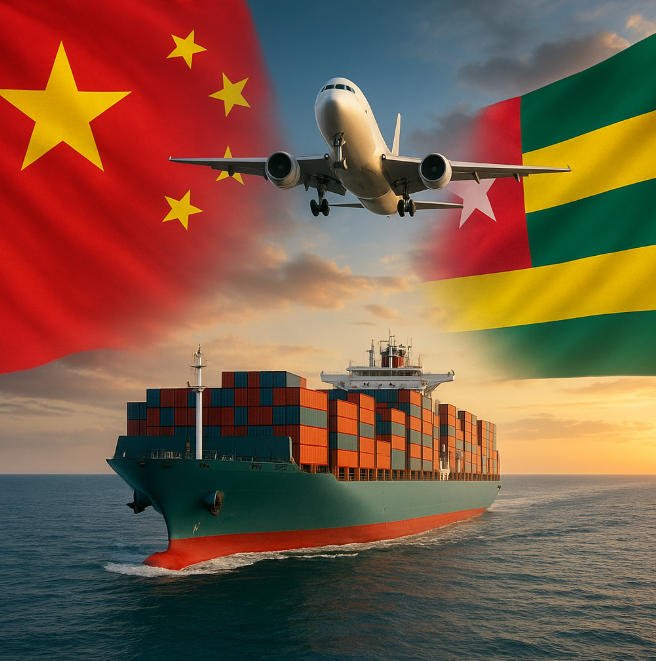Enviar desde China a Togo