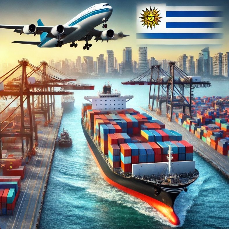 การจัดส่งจากจีนไปยังอุรุกวัย