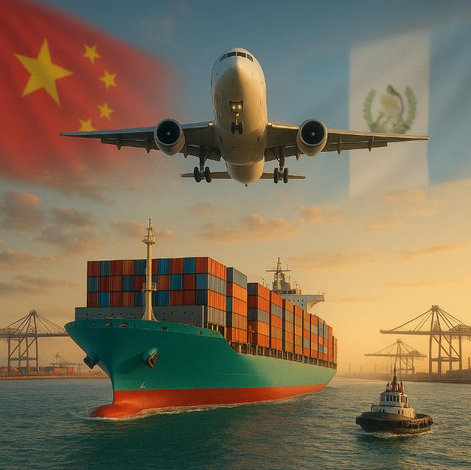 Shipping from China to Guatemala