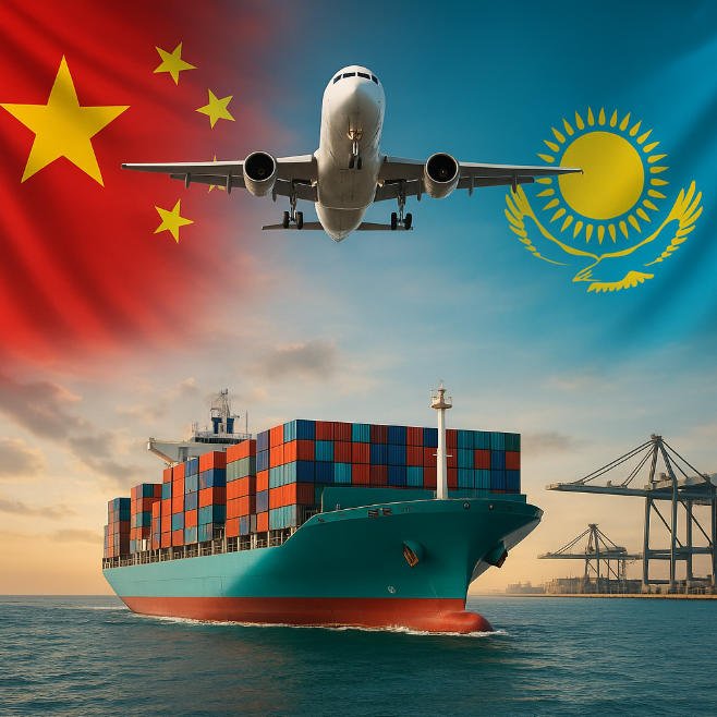 จัดส่งจากจีนไปคาซัคสถาน