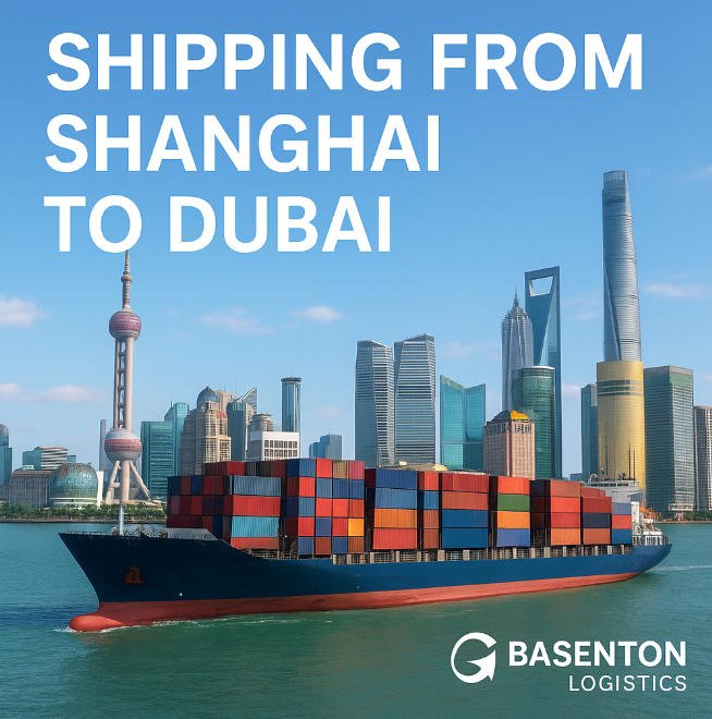 การจัดส่งจากเซี่ยงไฮ้ไปยังดูไบ