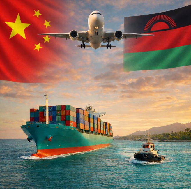 Shipping from China to Malawi