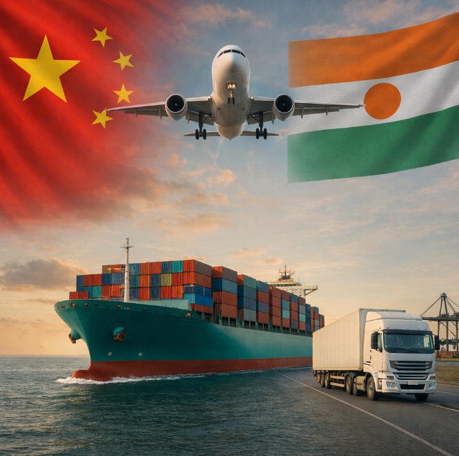 Shipping from China to Niger