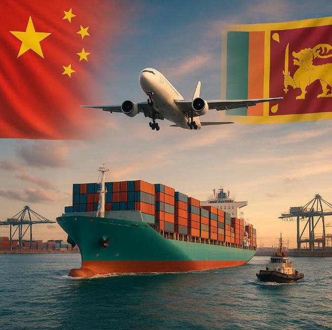 Shipping from China to Sri Lanka