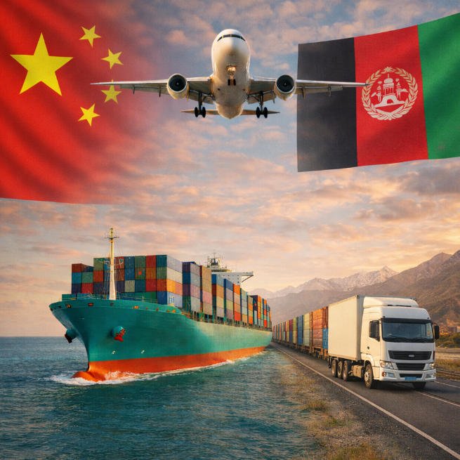 Shipping from China to Afghanistan