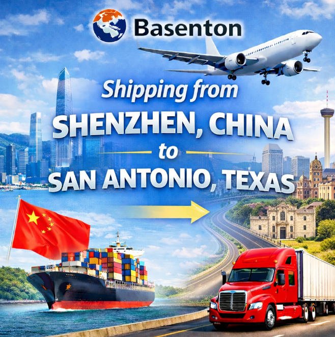 Shipping from Shenzhen to San Antonio, Texas
