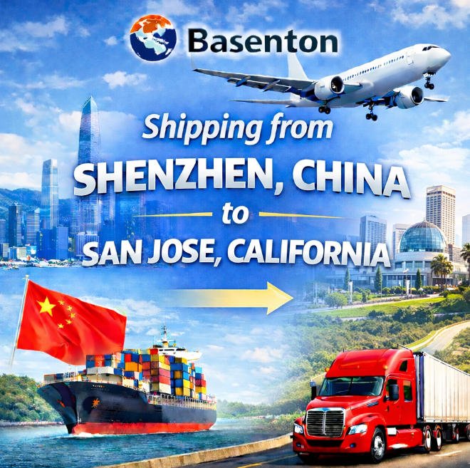 Shipping from Shenzhen to San Jose, CA