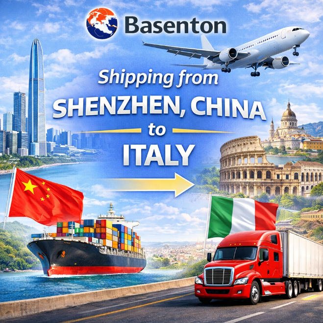 การจัดส่งจากเซินเจิ้นไปยังอิตาลี