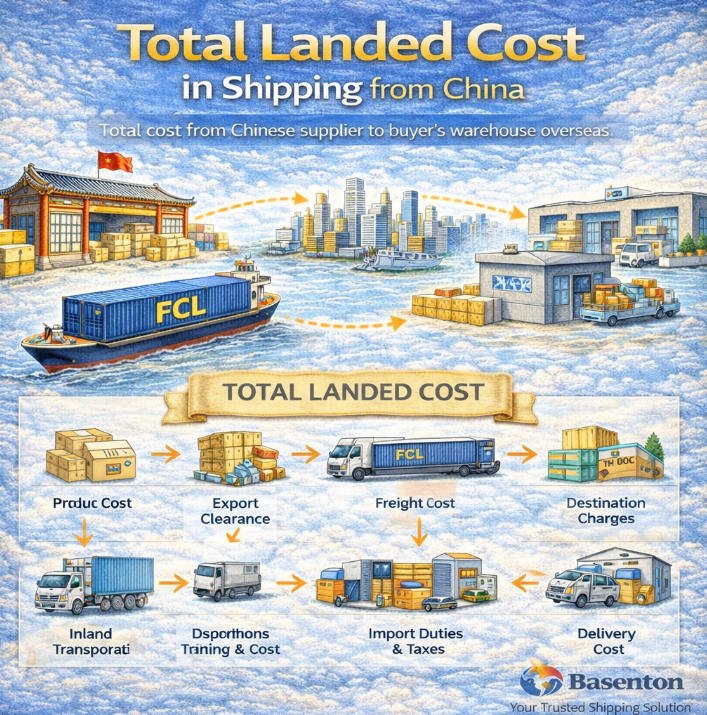 วิธีลดต้นทุนรวมในการขนส่งสินค้าจากจีน