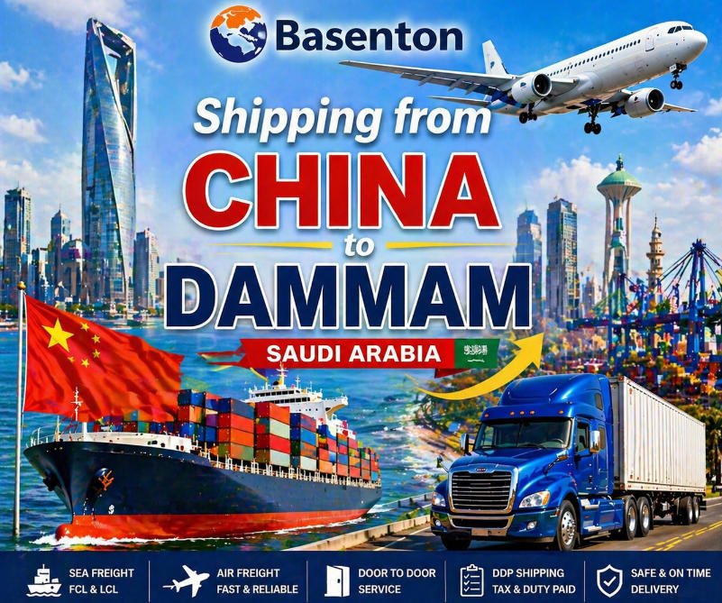 Envíos desde China a Dammam, Arabia Saudita