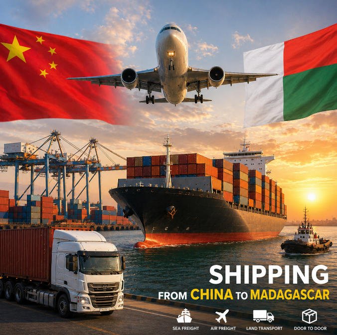 Envíos desde China a Madagascar