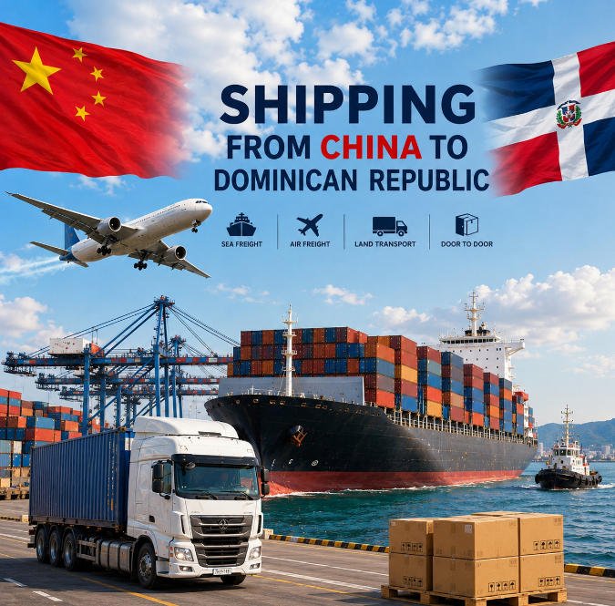 Envíos desde China a República Dominicana