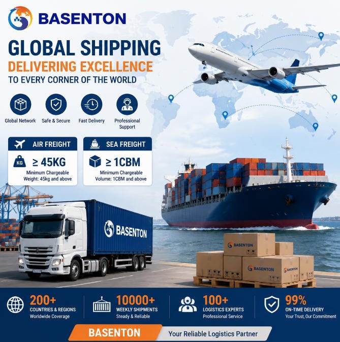 Empresa de transporte marítimo internacional Basenton Logistics